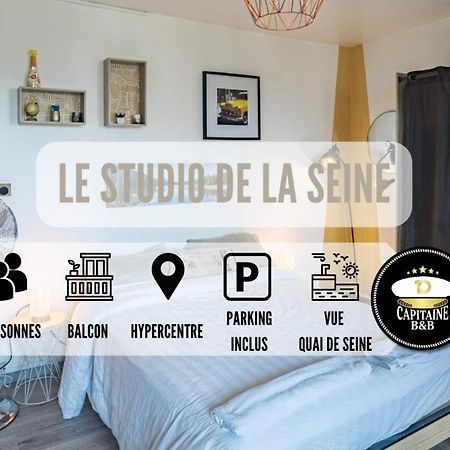 Ferienwohnung Studio De La Seine - Balcon - Hypercentre - Parking Inclus Troyes Exterior foto